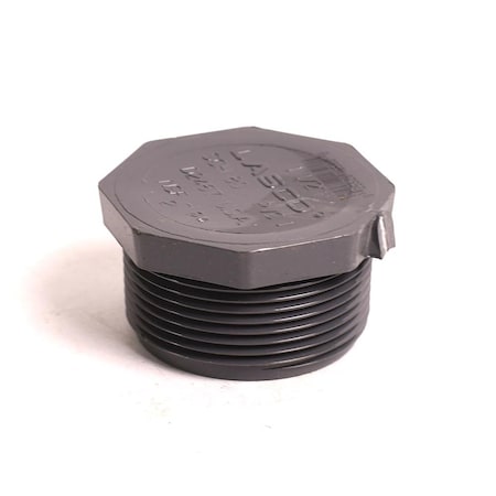 1-1/2 Inch Threaded PVC Plug SCH 80